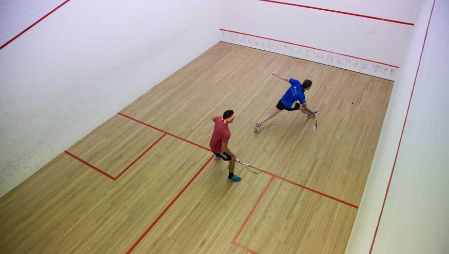 New squash courts enhance player experience