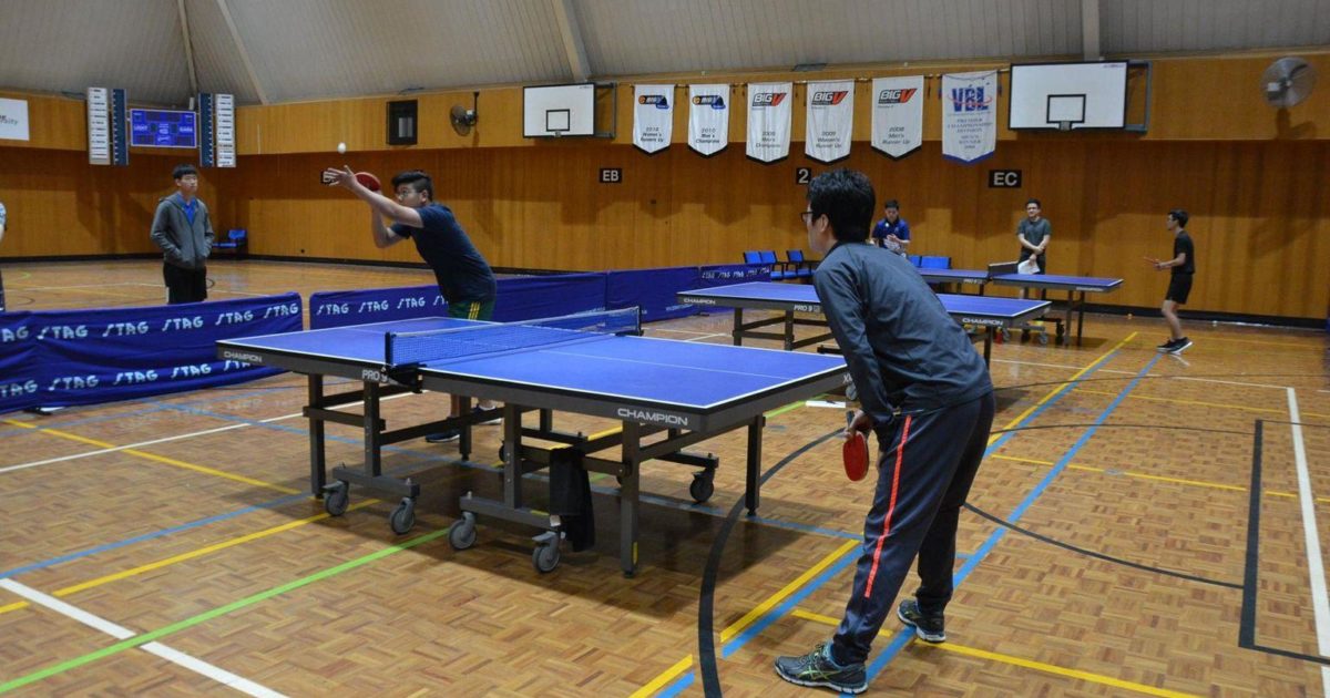 Table Tennis Club | Melbourne University Sport