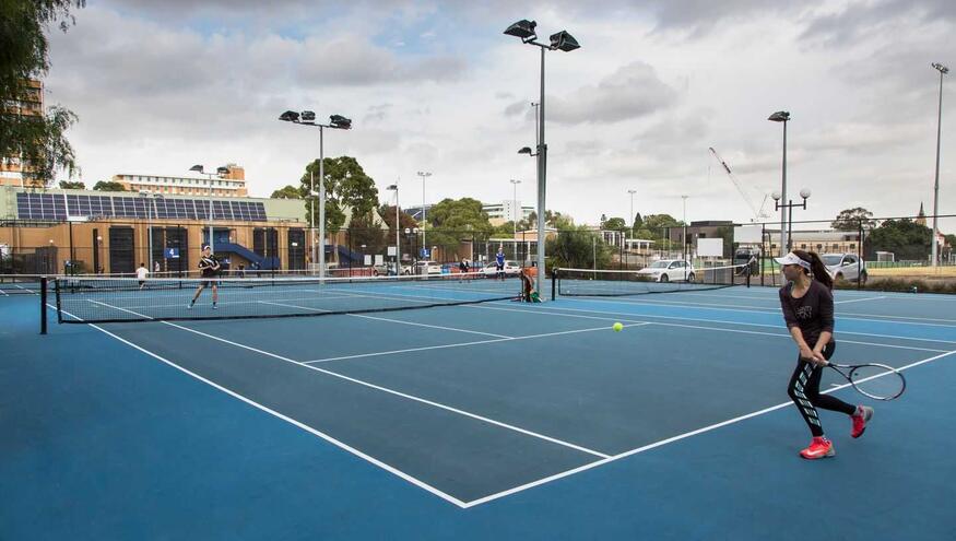 38 Best Pictures Tennis Courts Near Me For Free / Abandoned Or Deserted Tennis Court Stock Photo