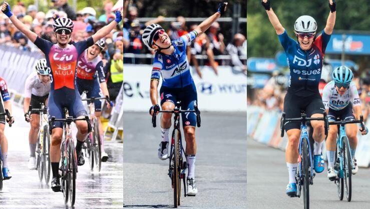Women alums dominate summer of Cycling