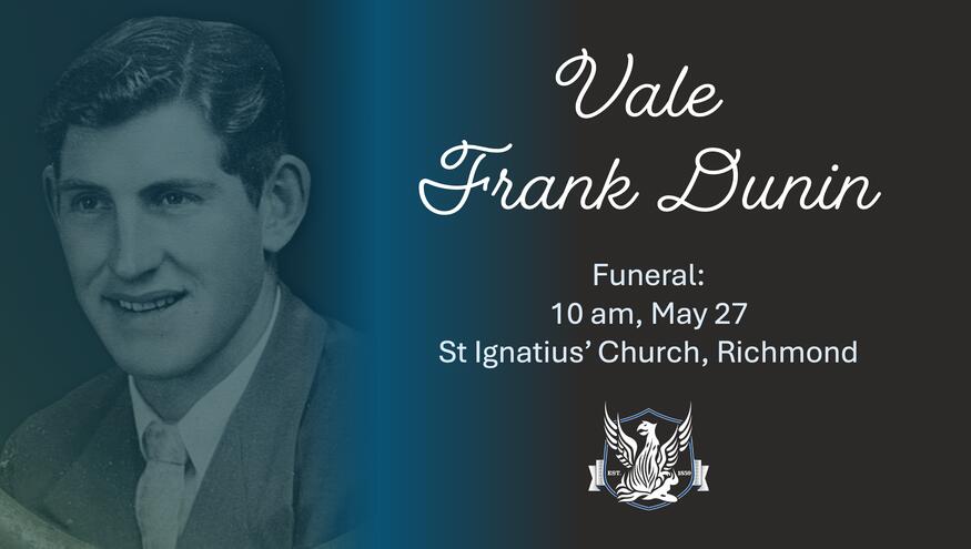 Vale Frank Dunin