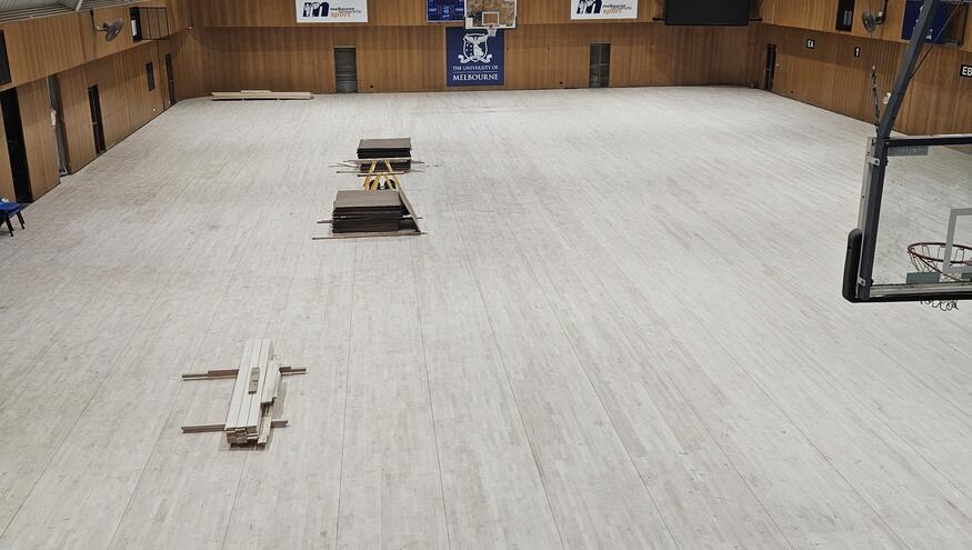 East Stadium Resurfacing Update