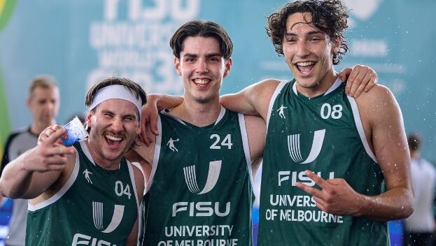 Unimelb places third at the FISU 3x3 Basketball World Cup